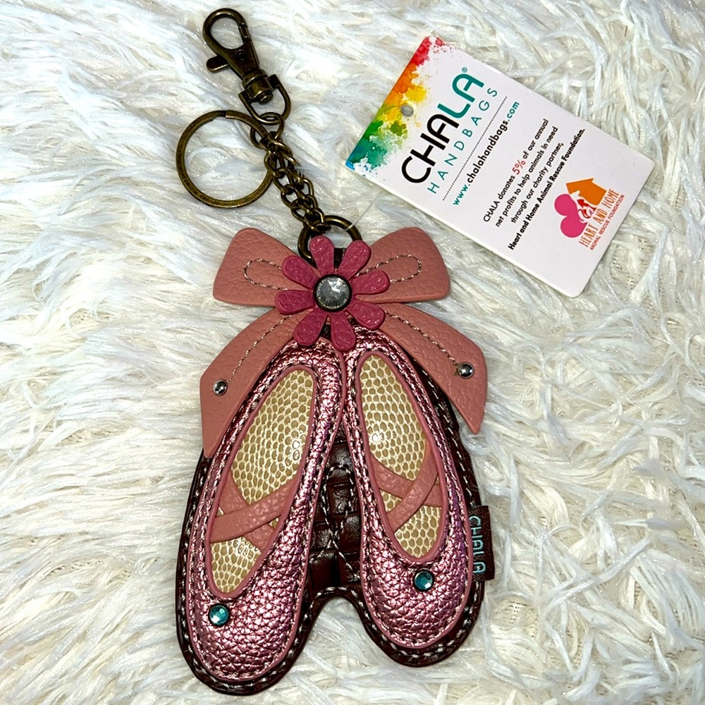 🩰KEY FOB/COIN PURSE -BALLERINA🩰